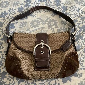Vintage Coach mini soho bag NO F05W-6818